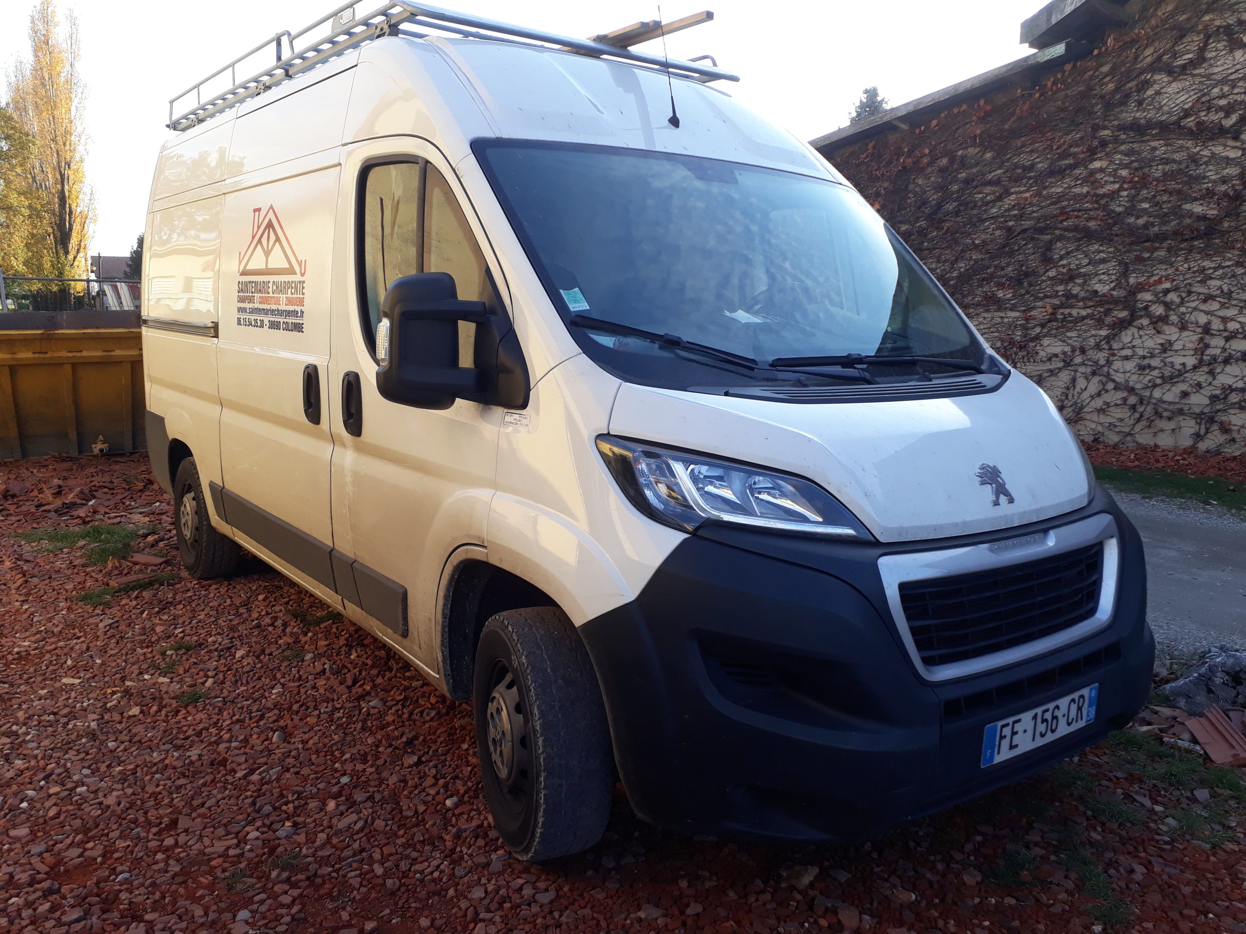 Camion de chantier Peugeot Boxer L2 H2